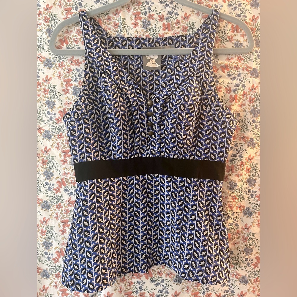 Anthropologie Girls from Savoy blouse